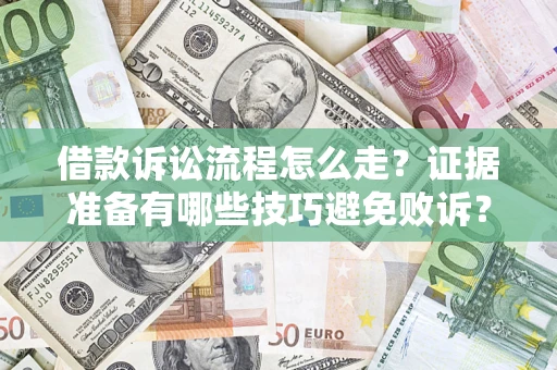 济南借款诉讼流程怎么走？证据准备有哪些技巧避免败诉？