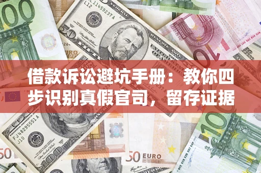 济南借款诉讼避坑手册：教你四步识别真假官司，留存证据不踩雷