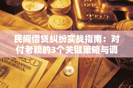 济南民间借贷纠纷实战指南：对付老赖的3个关键策略与调解盲区解析
