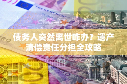 济南债务人突然离世咋办？遗产清偿责任分担全攻略