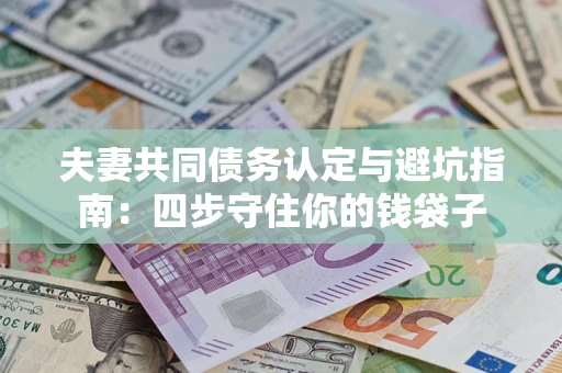 济南夫妻共同债务认定与避坑指南：四步守住你的钱袋子