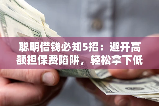 济南聪明借钱必知5招：避开高额担保费陷阱，轻松拿下低息贷款