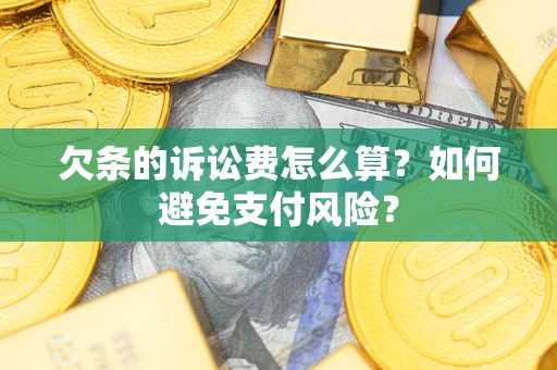 济南欠条的诉讼费怎么算？如何避免支付风险？