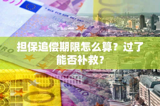 济南担保追偿期限怎么算？过了能否补救？